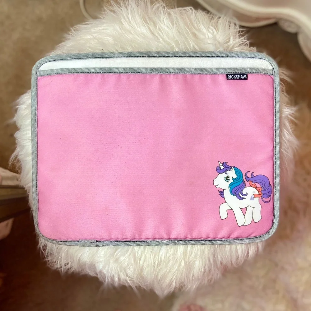 Vintage My Little Pony MacBook Air Apple Computer Softshell Case Sleeve 10 inch